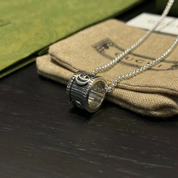 Gucci do old transport ring necklace - Picture 8 of 8